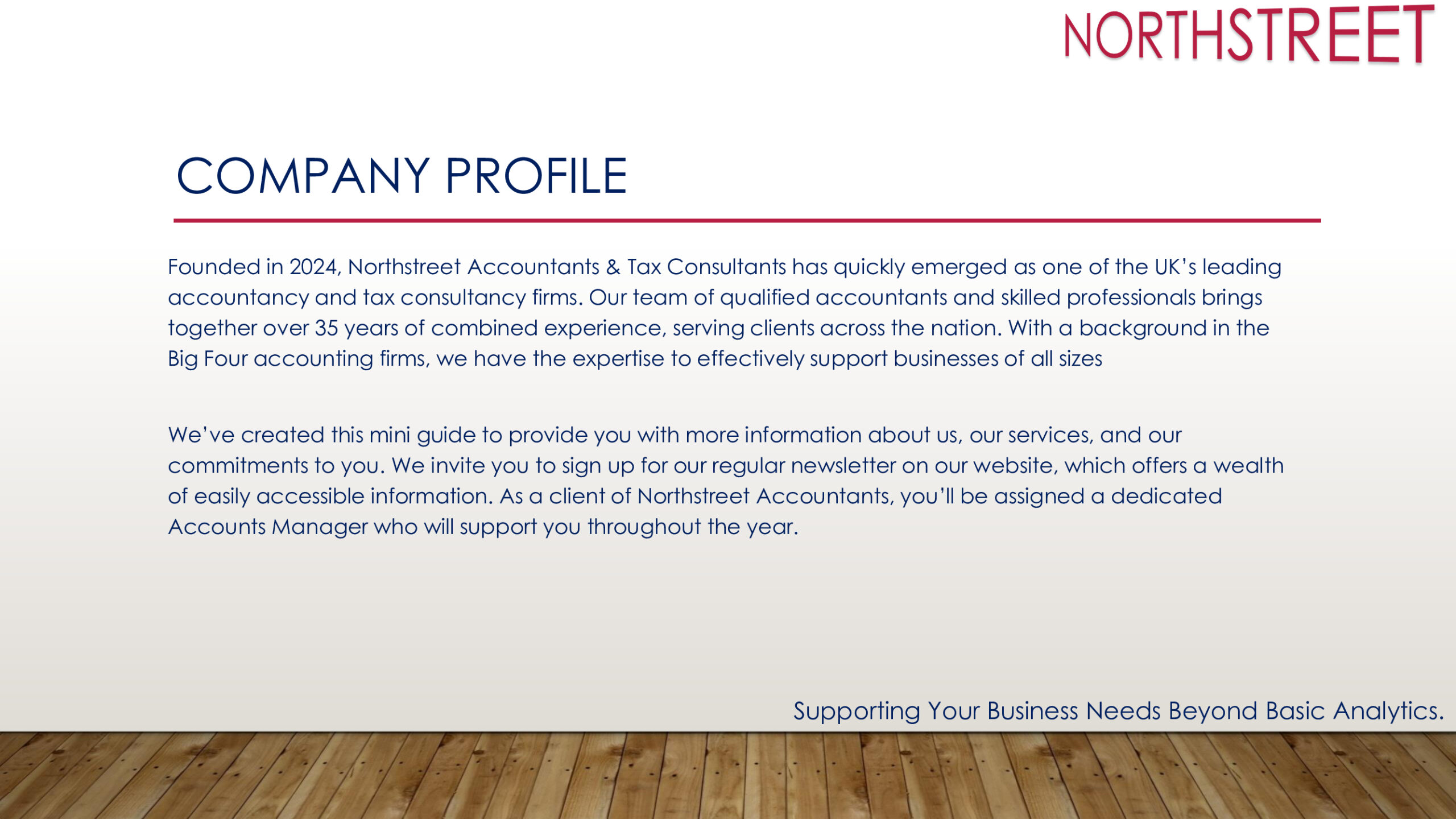 North Street Accountancy Firm Details (2)