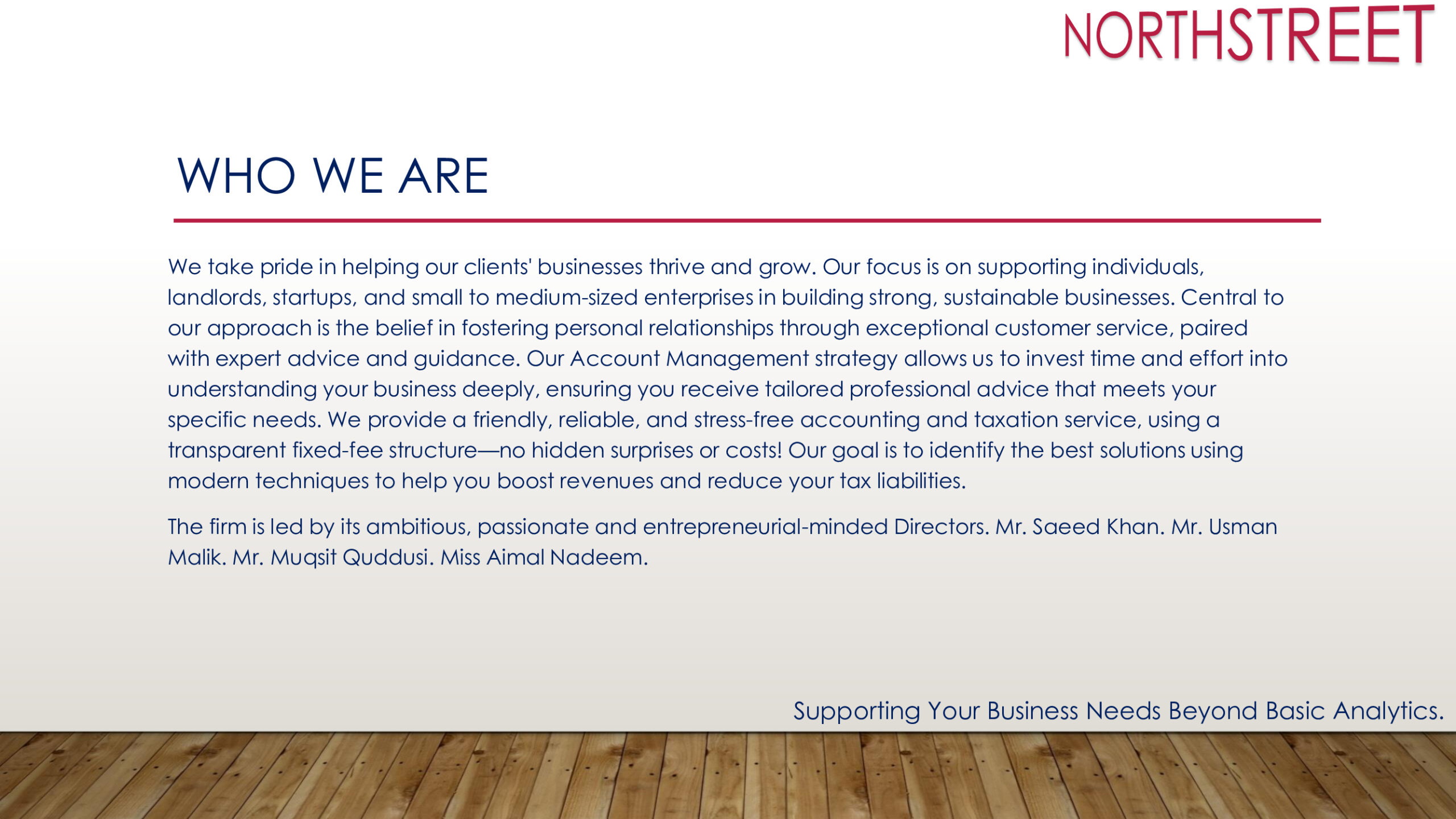 North Street Accountancy Firm Details (4)
